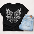 Yours Truly Butterfly wings Tee